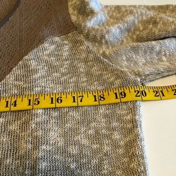 Heinrich Heine Mixed Knit, Lace, & Chiffon Fairy Grunge Top Size 12 - Picture 13 of 16